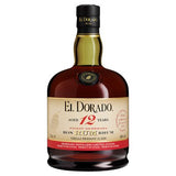 El Dorado 12 Year Old rum 70cl - British product