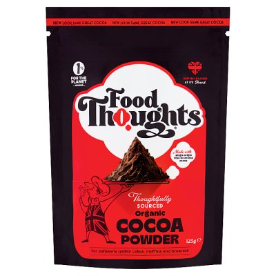 waitrose Food Thoughts Fairly Traded Organic Cocoa Powder 125g- Buy online at McGrocer