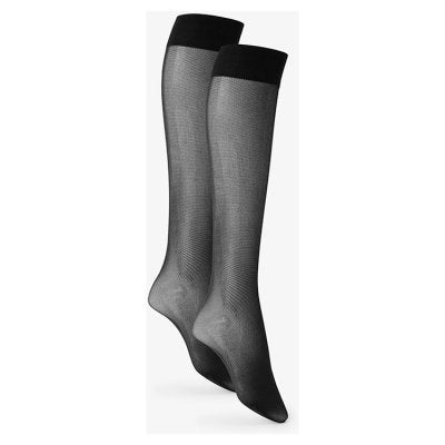 40D knee high black hosiery size 2s (British brand)