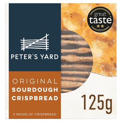 Peter's Yard Original Sourdough Crispbread 125g - British product