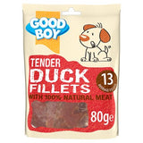 Good Boy duck fillets dog treats 80g - British product