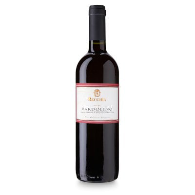 Recchia Bardolino red wine 75cl bottle (British brand)