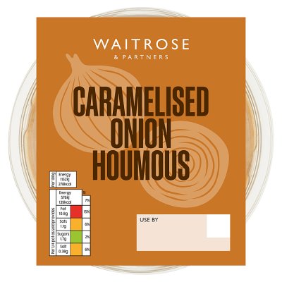 Waitrose caramelised onion houmous 200g - British product