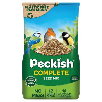 Peckish bird seed and nut mix 1.7kg, imported from the UK