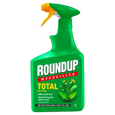 Roundup Optima ready-to-use weedkiller 1L, imported from the UK