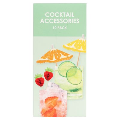 Fruit cocktail stick for drinks, imported from the UK