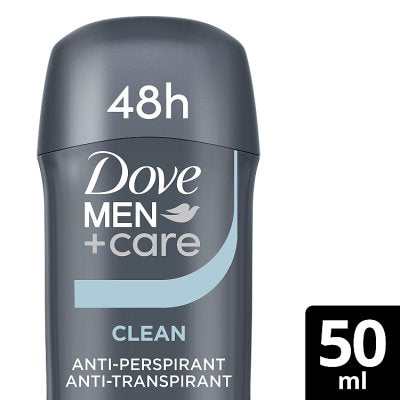 Dove Men+Care Clean Comfort anti-perspirant stick 50ml, UK version