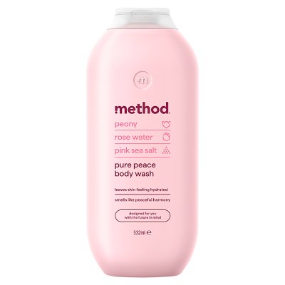 Method Pure Peace body wash 532ml (British brand)