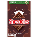 Nestlé Shreddies The Coco One chocolate cereal 560g, imported from the UK