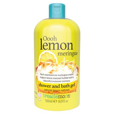Treaclemoon limited edition lemon shower gel 500ml, UK version