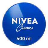 NIVEA Creme moisturiser for face body and hands 400ml tin, UK version