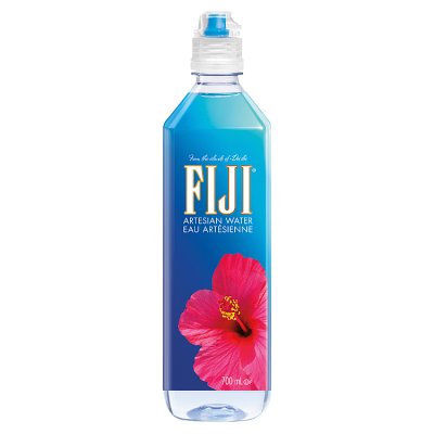Fiji artesian water 700ml sports cap bottle, UK version