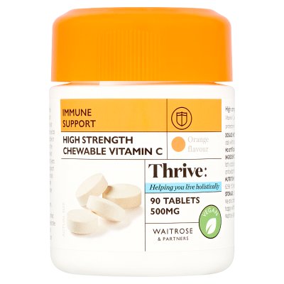 Waitrose Vitamin C chewable tablets 90s - British product