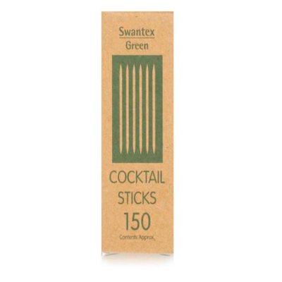 Wooden cocktail sticks 150 pack (British brand)