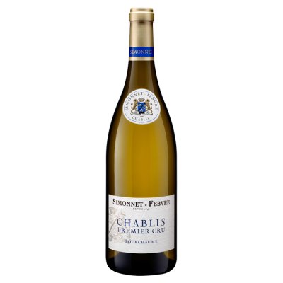 Simonnet-Febvre Chablis Fourchaume white wine 75cl, UK version