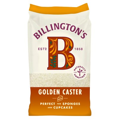 Billington's golden caster sugar 1kg (British brand)