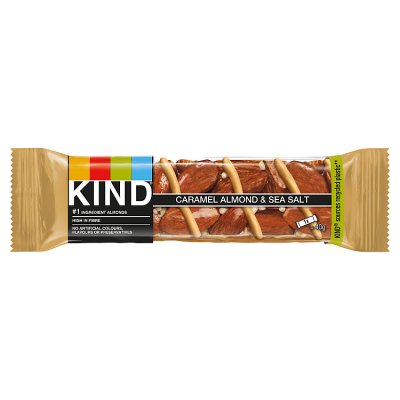 KIND snack bar Caramel Almond & Sea Salt 40g (British brand)