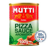 Mutti pizza sauce Aromatica 400g, imported from the UK