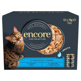 Encore cat food multipack fish selection 12 x 70g (British brand)