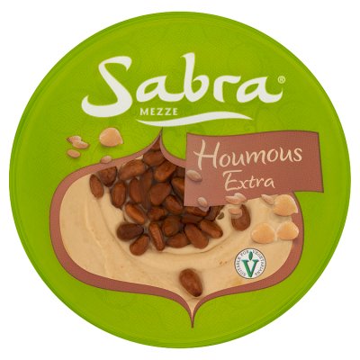 Sabra houmous Extra 200g, imported from the UK