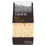 Waitrose No.1 Italian trofie pasta 500g, UK version