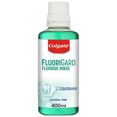 Colgate FluoriGard Daily Rinse mouthwash 400ml (British brand)