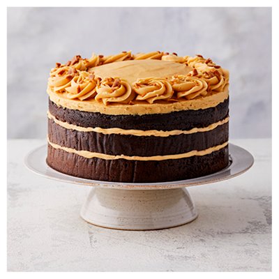 Waitrose chocolate salted caramel triple layer cake - British product