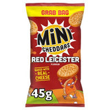 Jacob's Red Leicester Mini Cheddars 45g cheese snack (British brand)