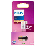 Philips LED capsule bulb 1.8W G4 2 pack - British product