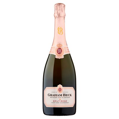 Graham Beck Rosé Brut sparkling wine 75cl, UK version