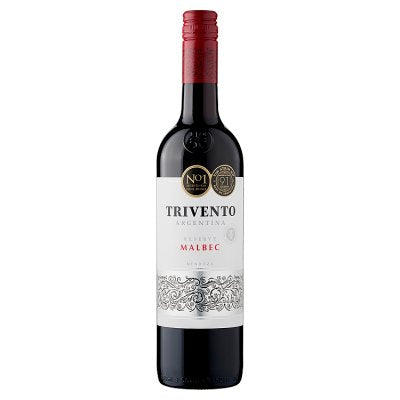 Trivento Malbec Reserve red wine 75cl - British product