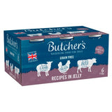 Butcher's Meaty Recipes in Jelly dog food 6x400g - British product