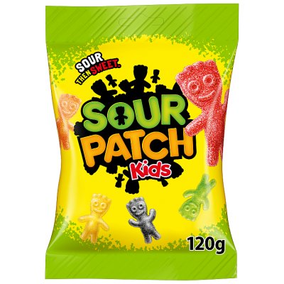Sour Patch Kids original sweets 120g, imported from the UK