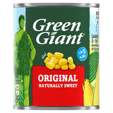 Green Giant original canned sweetcorn 198g, imported from the UK