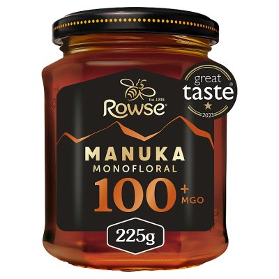 Rowse Manuka Honey 100+ MGO 225g (British brand)