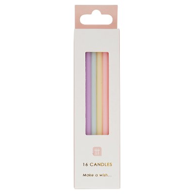 Talking Tables 16 Pack Pastel Candles