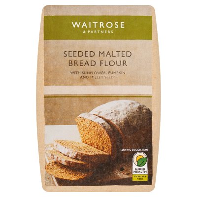 Waitrose seeded malted bread flour 1.5kg (British brand)