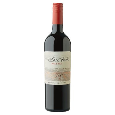 Sierra Los Andes Malbec wine 75cl, imported from the UK