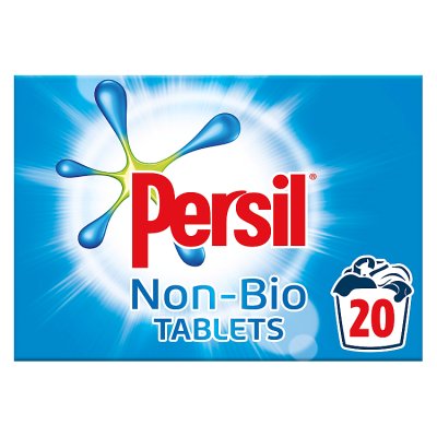 Persil non bio laundry tablets 20 wash 1.2kg, UK version