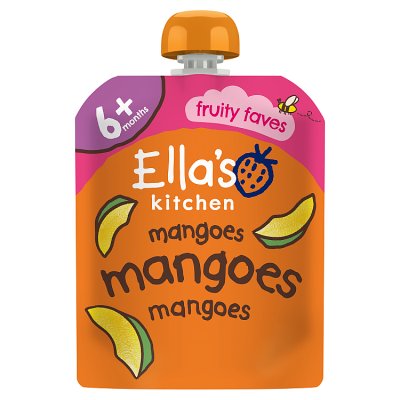 Ella's Kitchen mango puree 70g, UK version