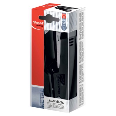 Maped black metal stapler size 1, imported from the UK