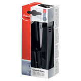 Maped black metal stapler size 1, imported from the UK