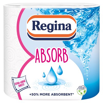Regina Absorb XXL kitchen roll 2 rolls 75 sheets, UK version