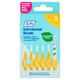 TePe interdental brush yellow size 4, imported from the UK
