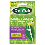 DenTek Eco Cross Flosser 30s (British brand)