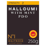 Waitrose No.1 halloumi with mint 250g (British brand)