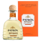 Patrón Reposado tequila 70cl bottle - British product