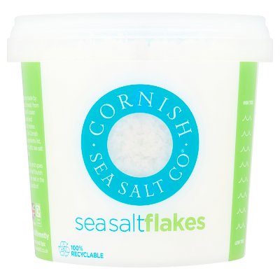 Cornish Sea Salt Co sea salt flakes 170g, imported from the UK