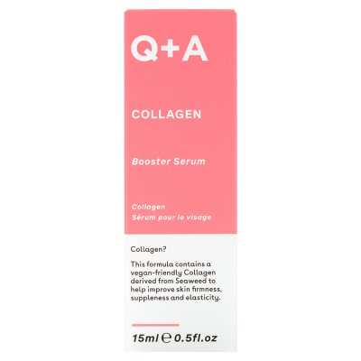 Q+A collagen booster face serum 15ml (British brand)