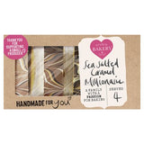 Studio Bakery sea salted caramel millionaire 4 pack - British product